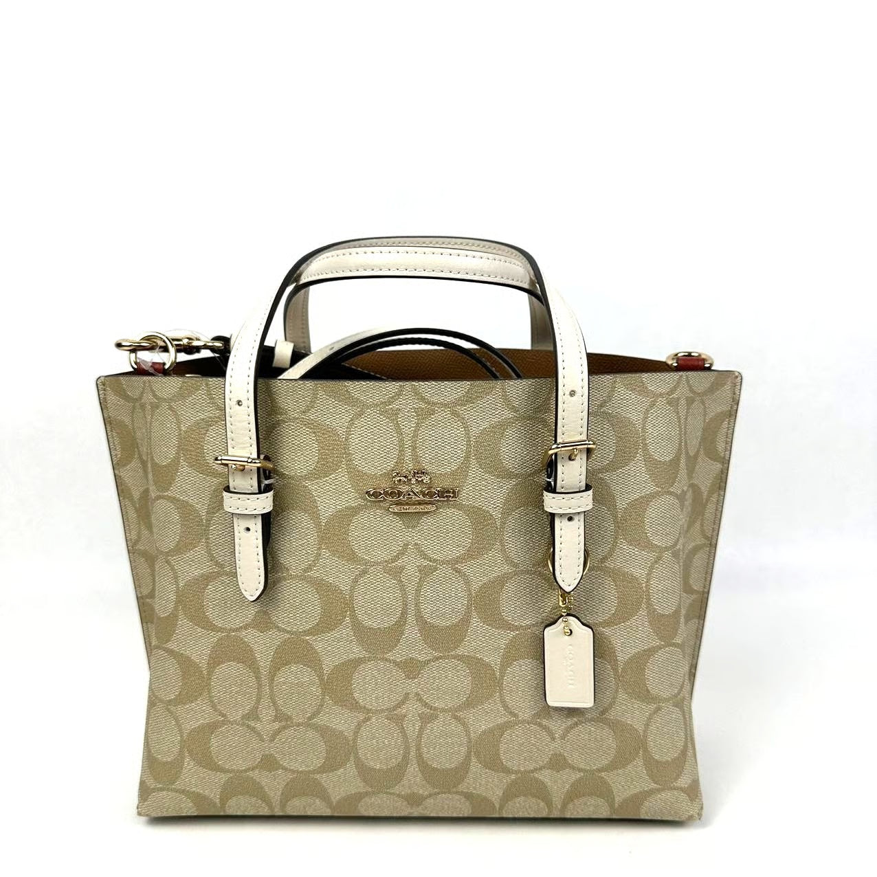 Coach Mollie Tote Bag In Signature Canvas