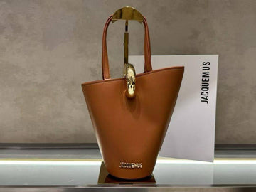 Jacquemus Le Petit Bambola Leather Top Handle Bag
