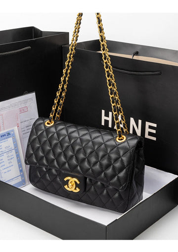 Chanel Camellia Crush Flap Bag – Black (Medium)