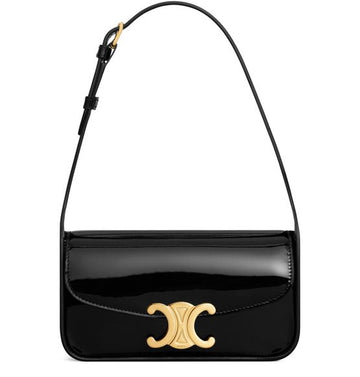 CELINE Triomphe Terence Shoulder Bag Calfskin