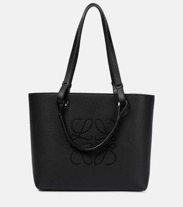 Loewe Anagram Leather Tote Bag