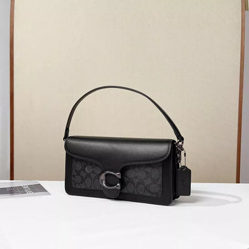 COACH Tabby 26 Shoulder Bag Signature Black