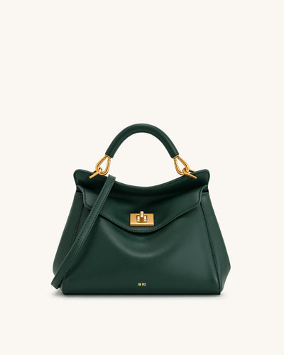 JWPEI Lucia Classic Top Handbag - Dark Green