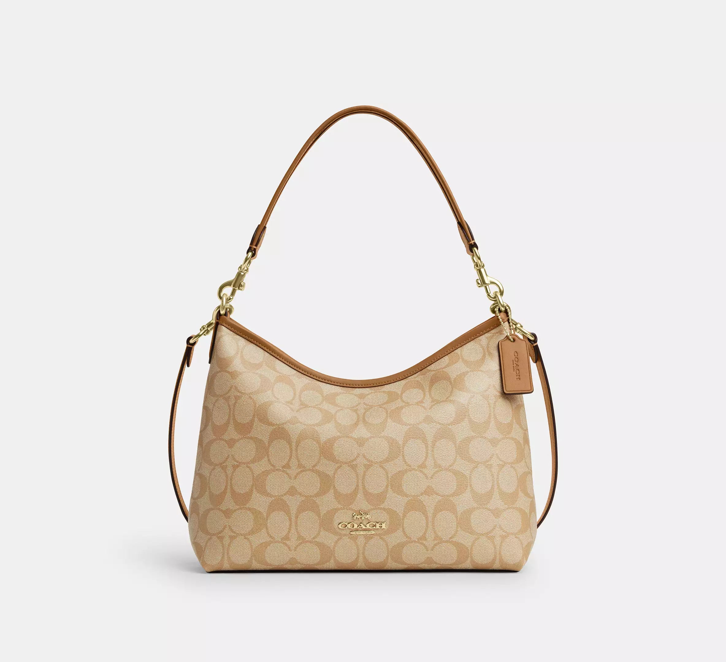 Laurel Shoulder Bag In Signature Canvas