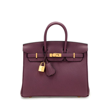 Hermès Cassis Togo Birkin Gold Hardware