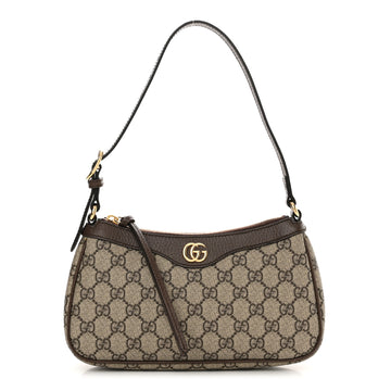 Gucci GG Supreme Monogram Small Ophidia Hobo Bag