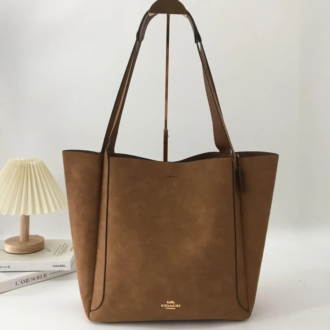 COACH Hadley Tote Bag Suede