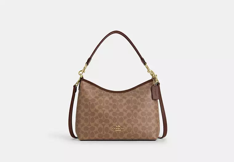 Laurel Shoulder Bag In Signature Canvas