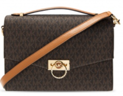Michael Kors BROWN ’Hendrix’ shoulder bag