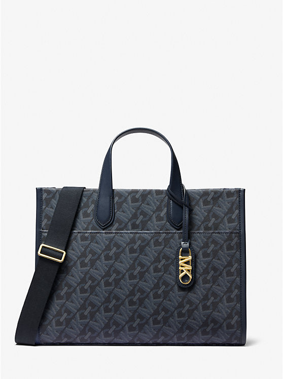 MICHAEL KORS Gigi Large Empire Signature Logo Tote Bag