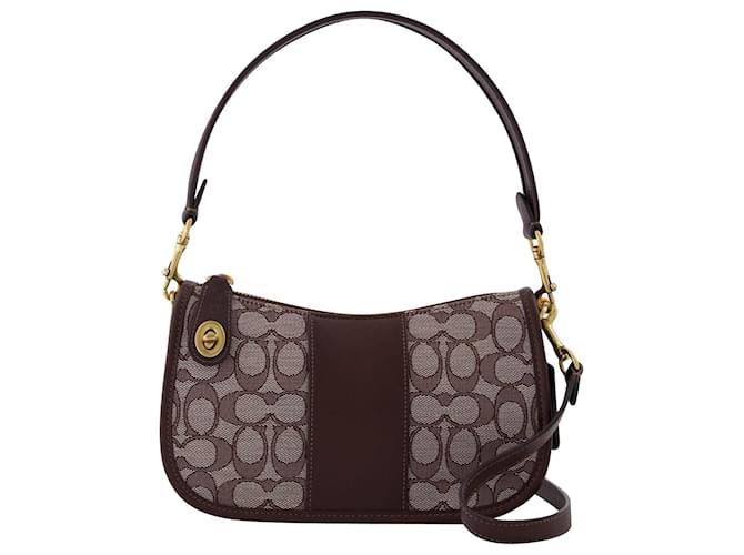 Coach Swinger Bag In Signature Jacquard