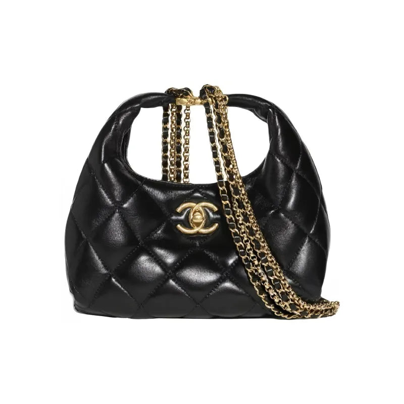 CHANEL Sheepskin Crossbody Handbag