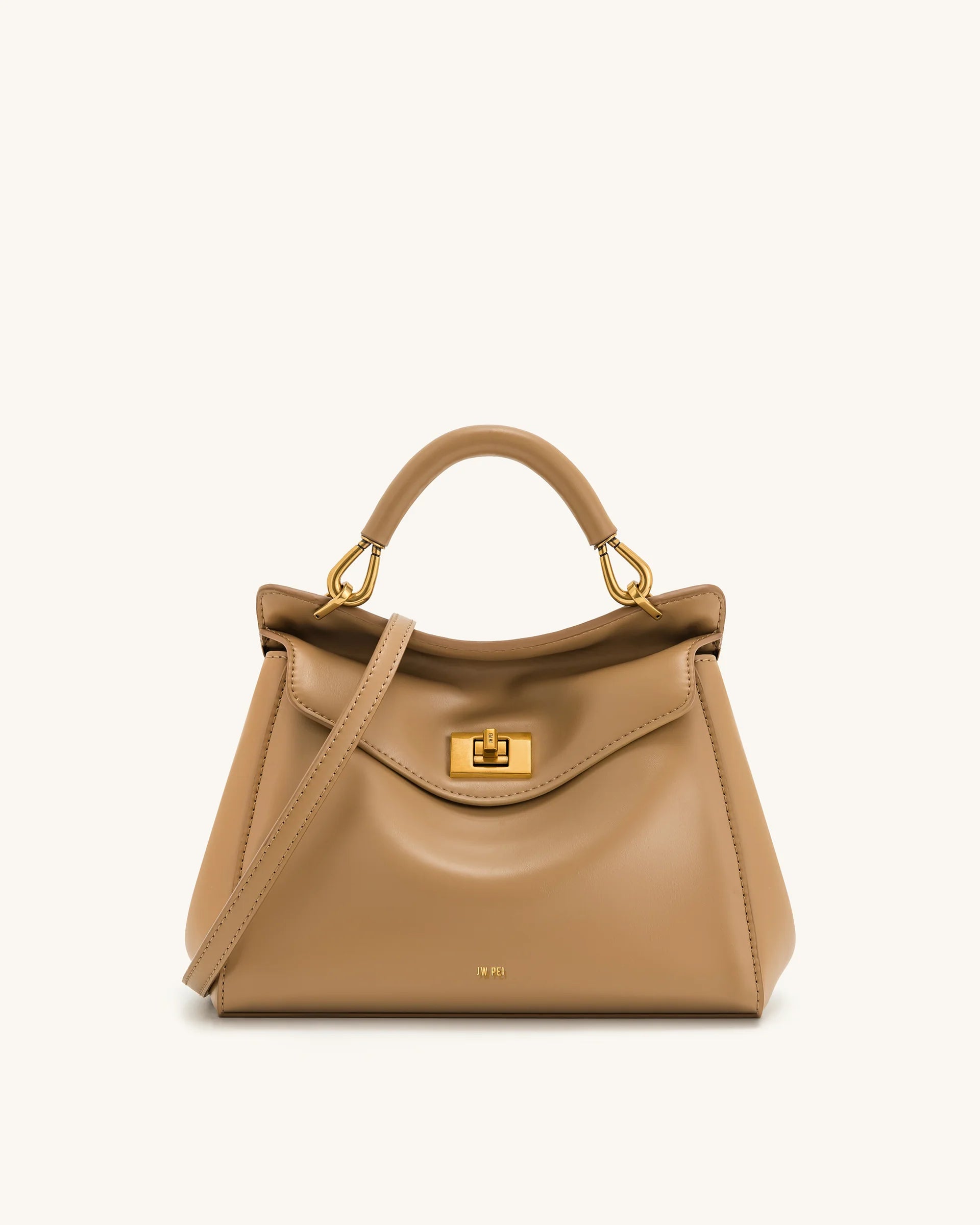 JWPEI Lucia Classic Top Handbag - Brown