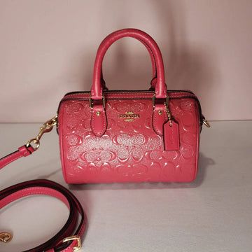 Coach Mini Rowan Crossbody Strawberry Haze