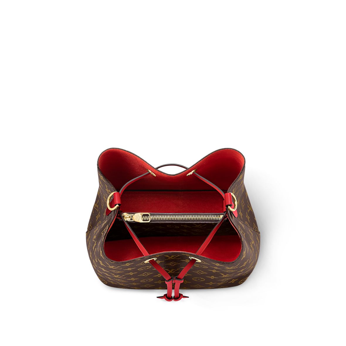 Louis Vuitton NeoNoe Handbag MM Brown Canvas