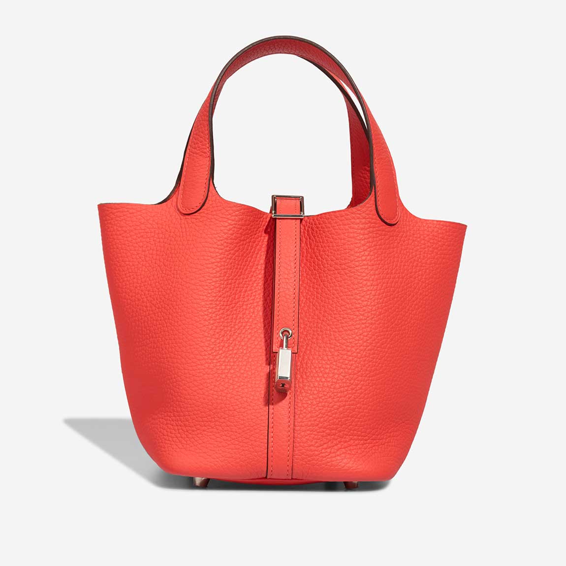 Hermès Picotin 18 Taurillon Clémence Orange Field