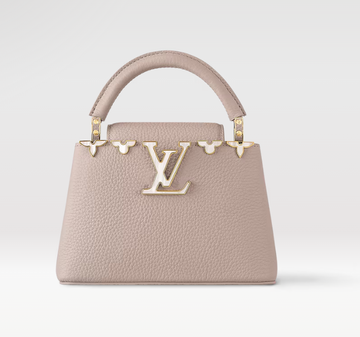 Louis Vuitton Taurillon Embellished Flower Crown Capucines