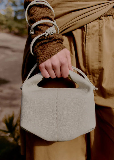 Polene Béri Edition Textured Chalk