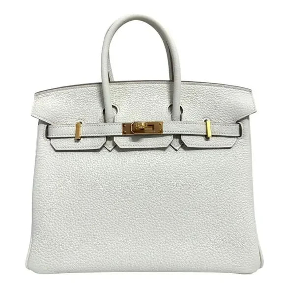 Hermès Birkin White Leather Gold Hardware