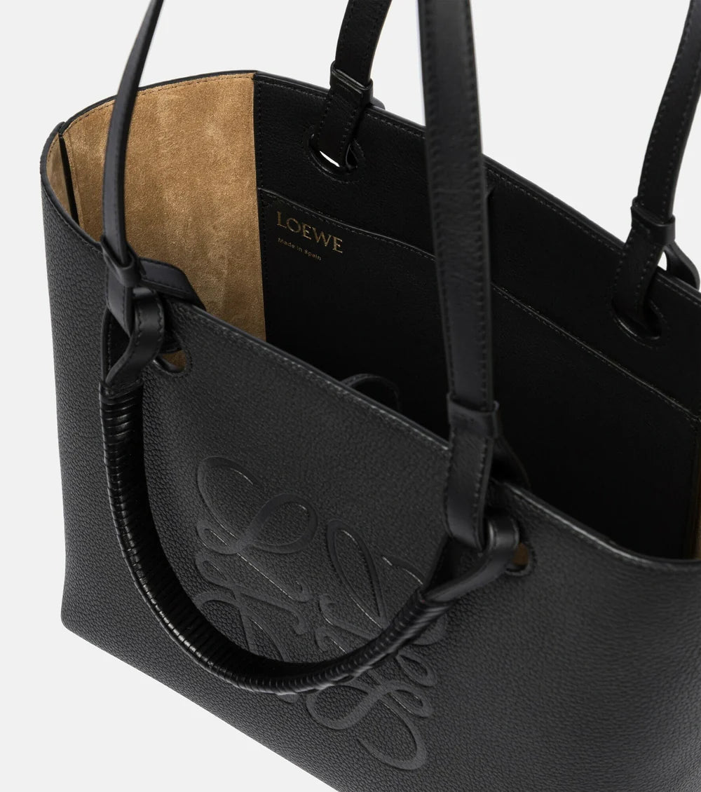Loewe Anagram Leather Tote Bag