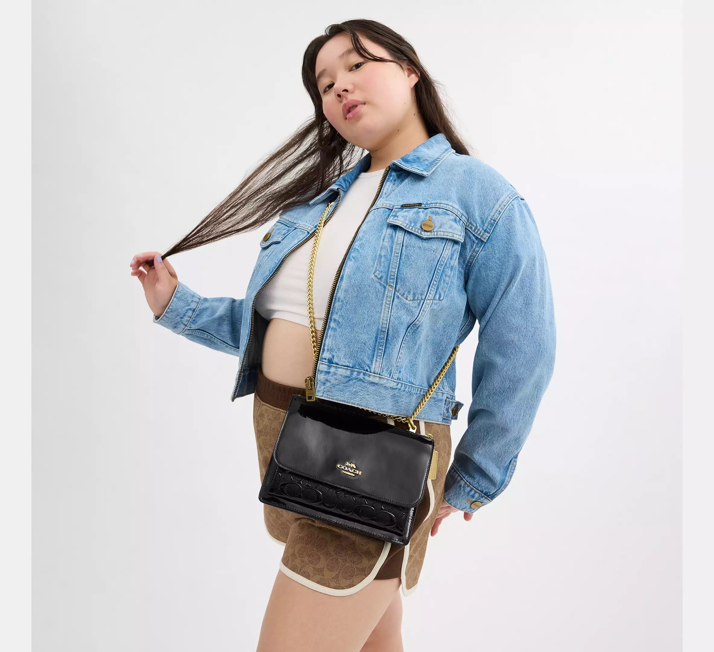 Coach Klare Crossbody Bag In Signature Leather