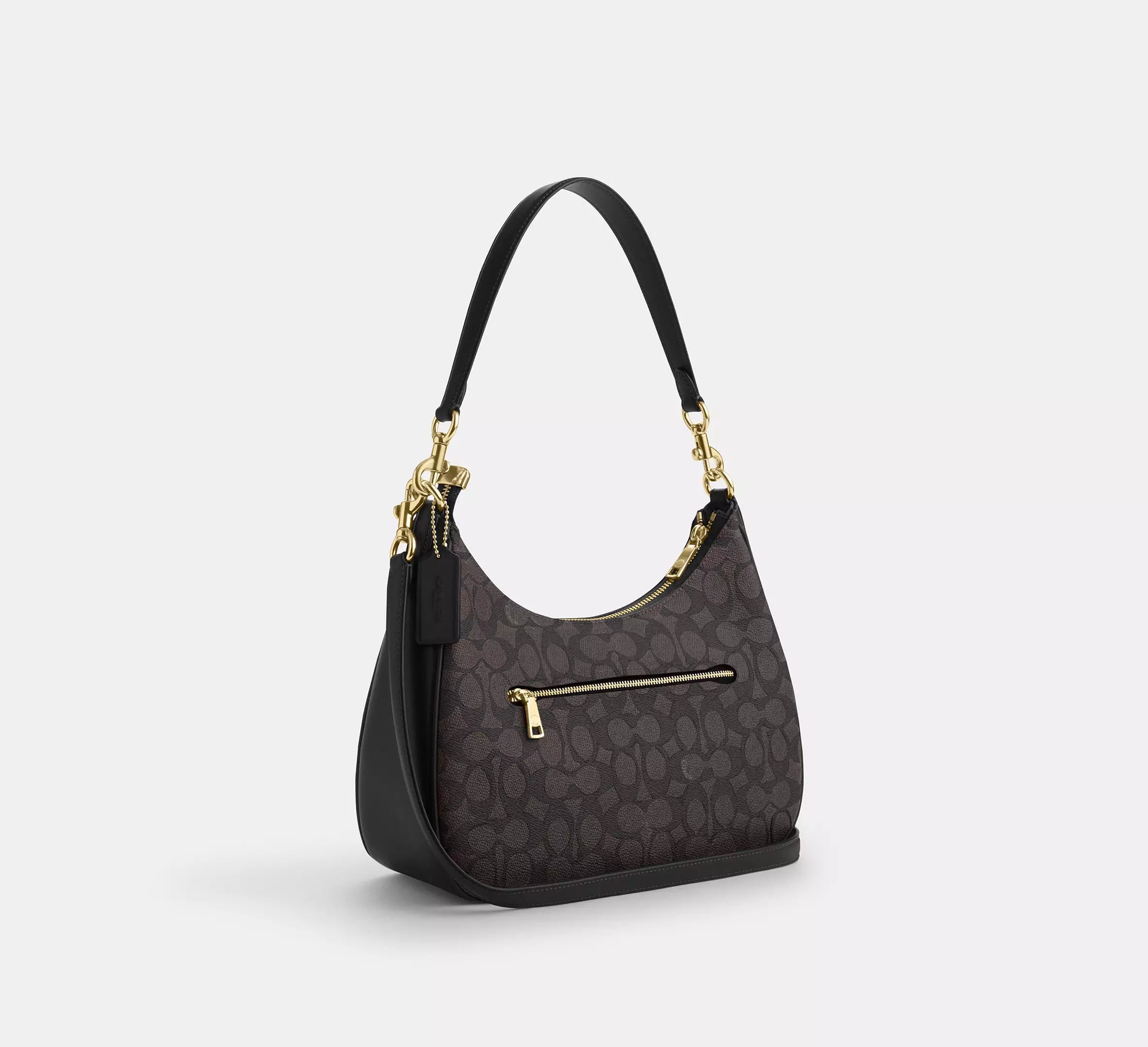 Coach Teri Hobo Bag In Signature Canvas