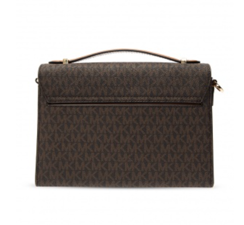 Michael Kors BROWN ’Hendrix’ shoulder bag