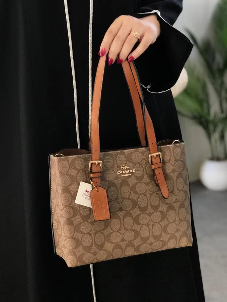 Coach Mollie Tote Bag In Signature Canvas