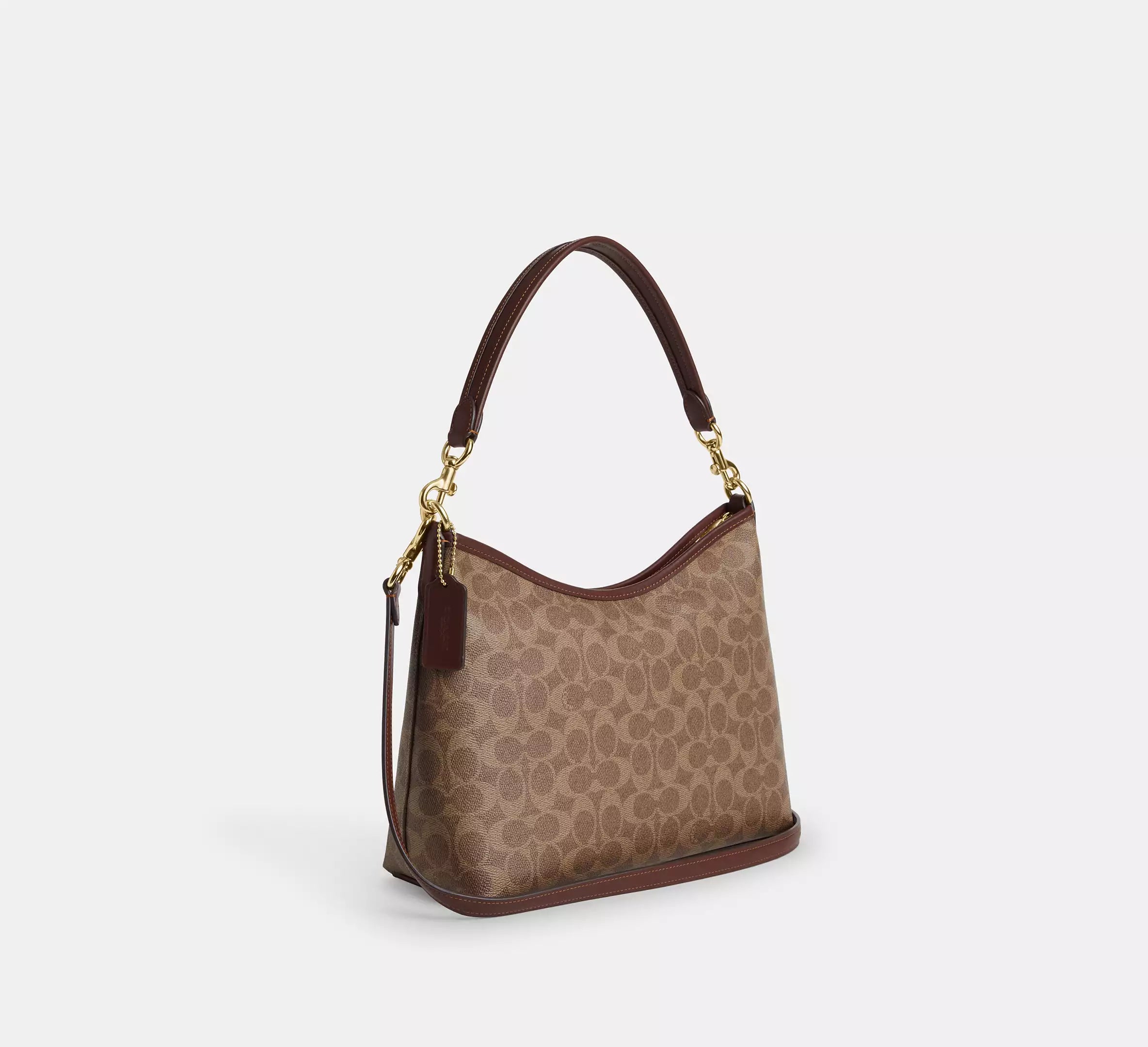 Laurel Shoulder Bag In Signature Canvas