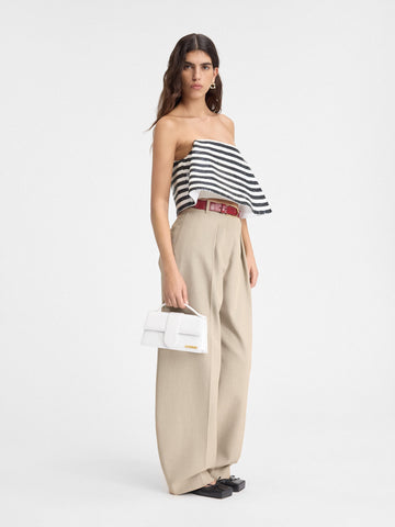 JACQUEMUS Le Bambino leather bag