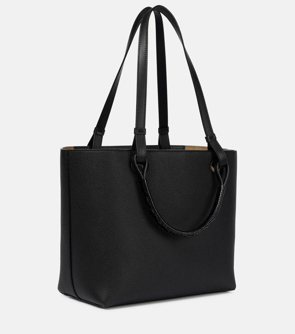 Loewe Anagram Leather Tote Bag