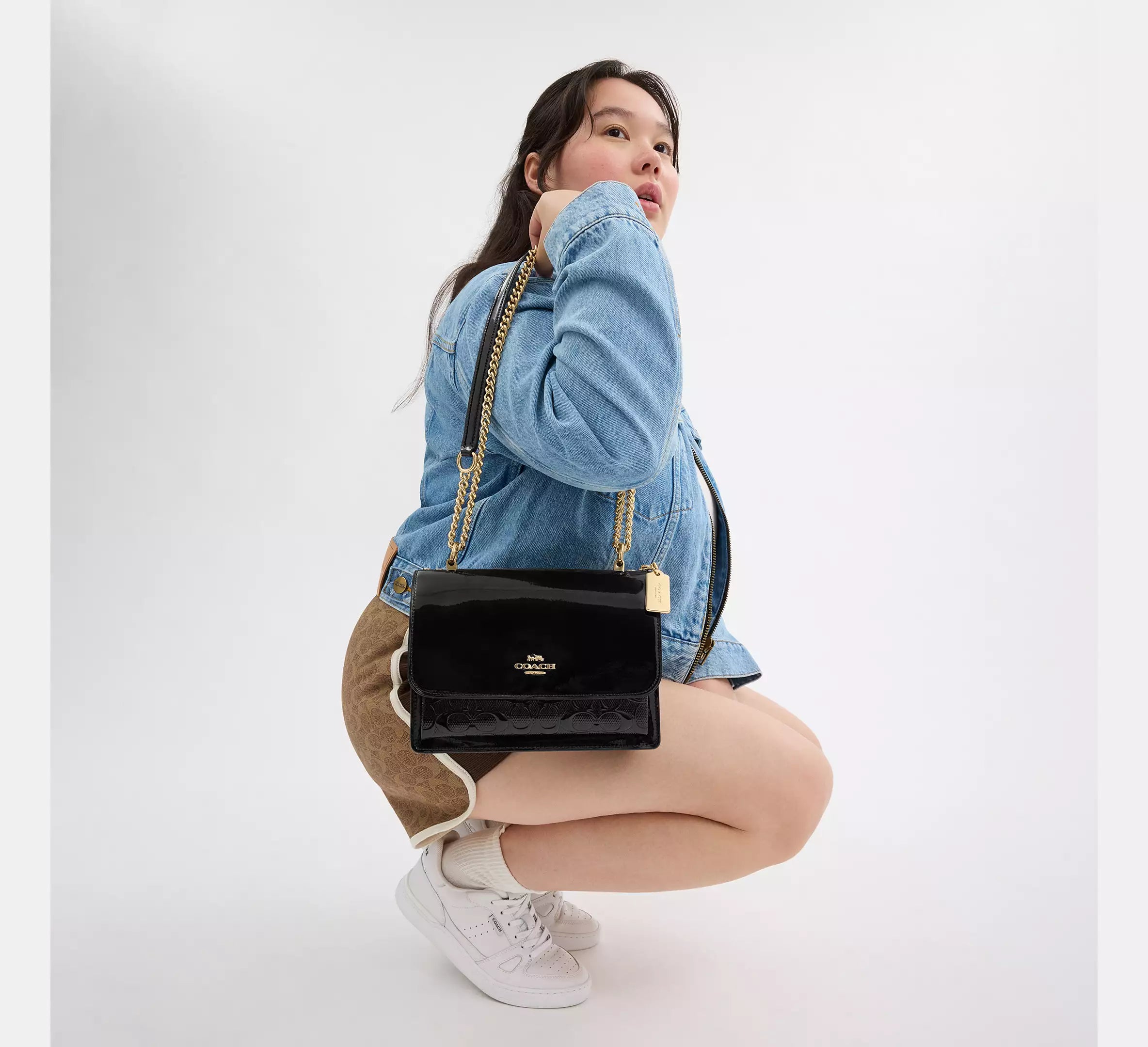 Coach Klare Crossbody Bag In Signature Leather