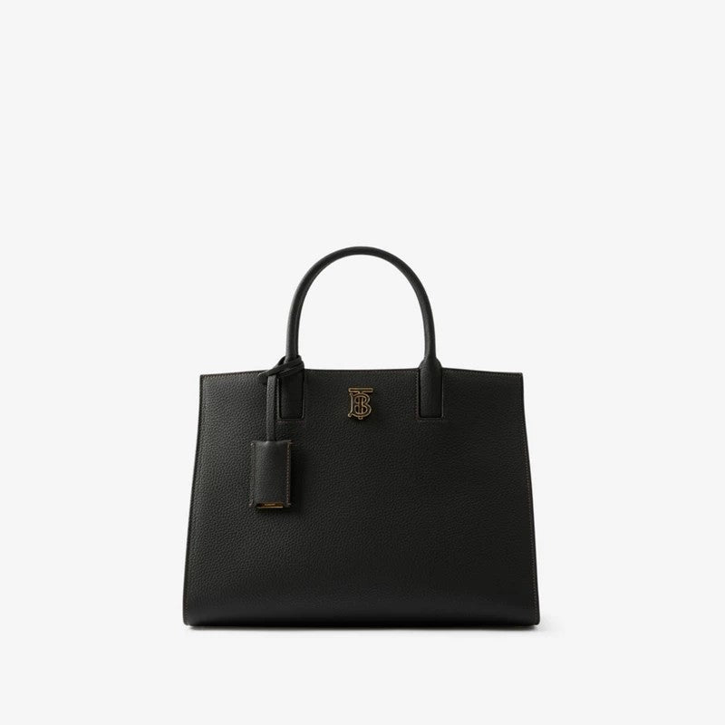 BURBERRY Frances leather top-handle bag jnd