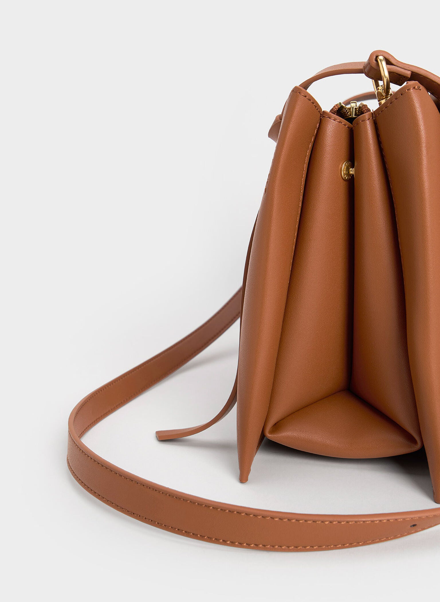 Midori Geometric Tote Bag - Tan