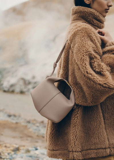 Polene Béri Edition Textured Taupe hover