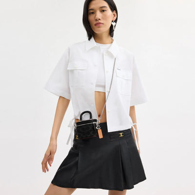 Coach Trail Crossbody 12 In Signature Denim hover