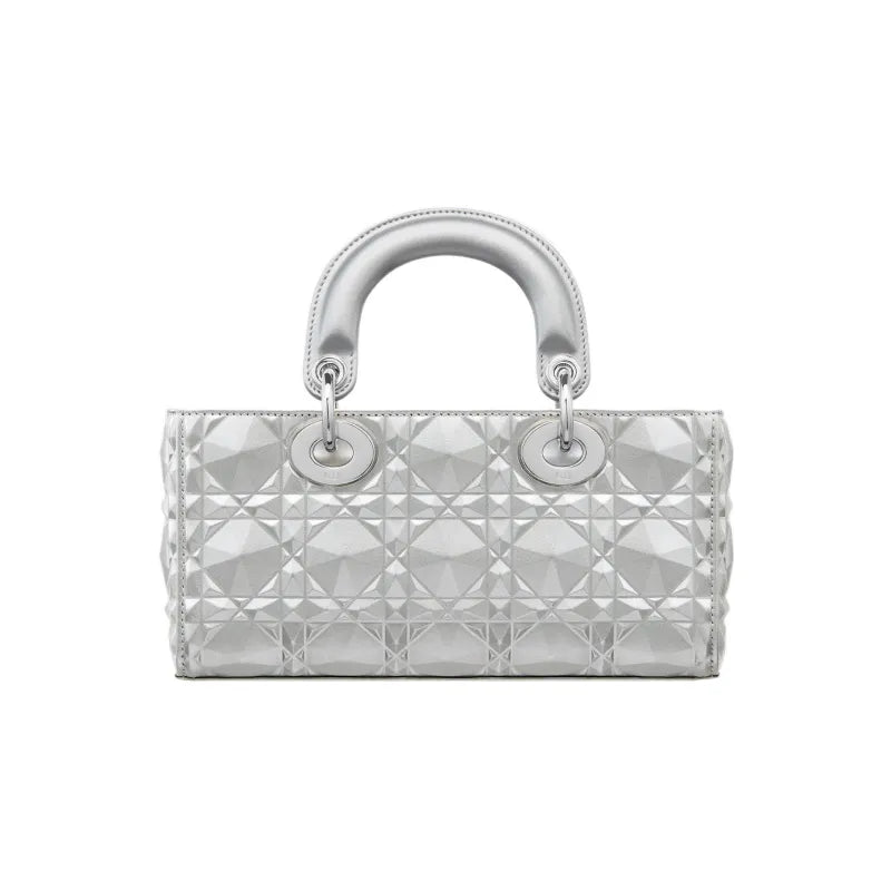 DIOR Lady D-JOY Metallic Finish Cow Leather