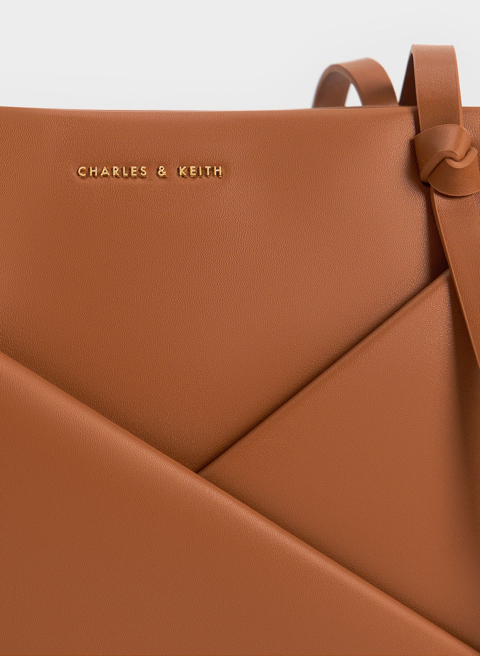 Midori Geometric Tote Bag - Tan
