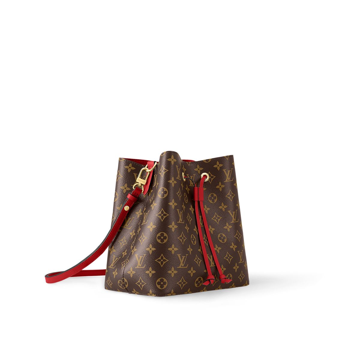 Louis Vuitton NeoNoe Handbag MM Brown Canvas