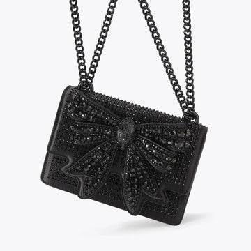 Kurt Geiger small shoreditch drench bow bag