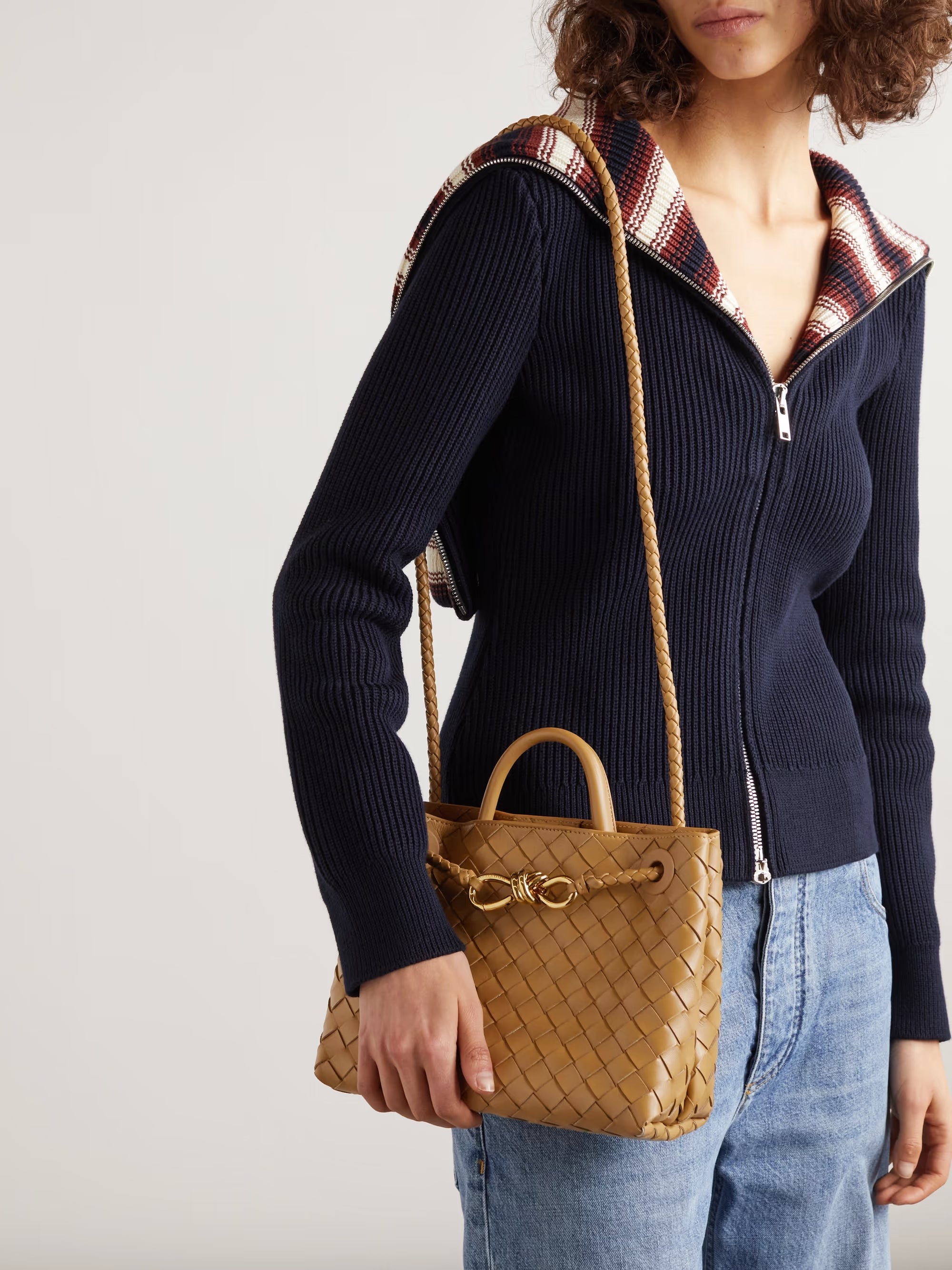 Bottega Veneta Andiamo Top Handle Bag