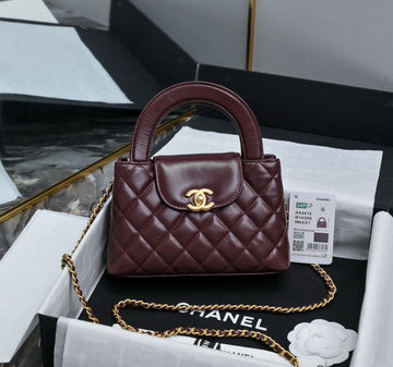 CHENNEL RED WINE CROSSBODY