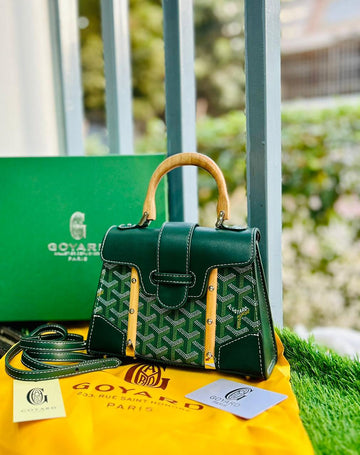 Goyard Premium Quality Bag (Green)