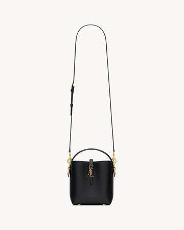 YSL LE 37 mini in shiny leather