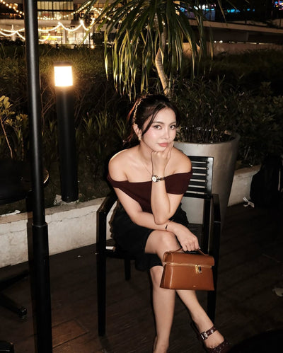 JW PEI Thea Top Handle Bag - Brown hover