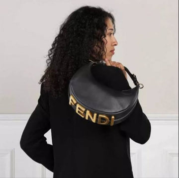 Fendi Crescent Shoulder Sling Bag
