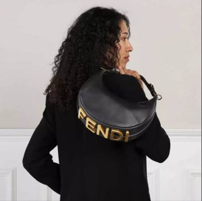 Fendi Crescent Shoulder Sling Bag