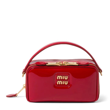 Miu Miu Patent Leather Shoulder Bag