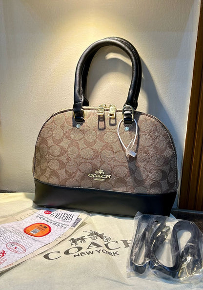 Coach Alma Sierra Satchel Signature