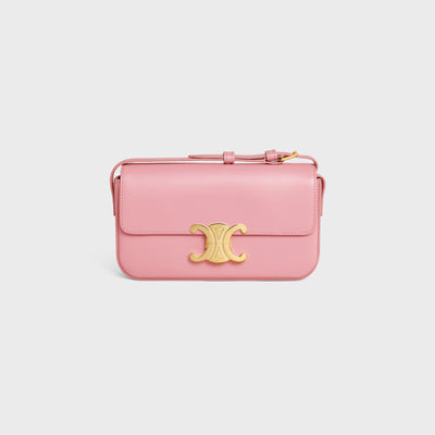 Celine Claude Shoulder Bag – Shiny Calfskin hover